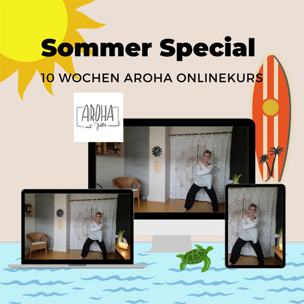 AROHA Sommerspecial Onlinekurs