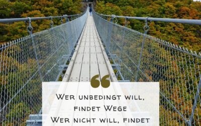 Mehr Wege – weniger Ausreden