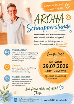 AROHA Schnupperstunde Karlsruhe