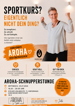 Sportkurs nicht dein Ding? 